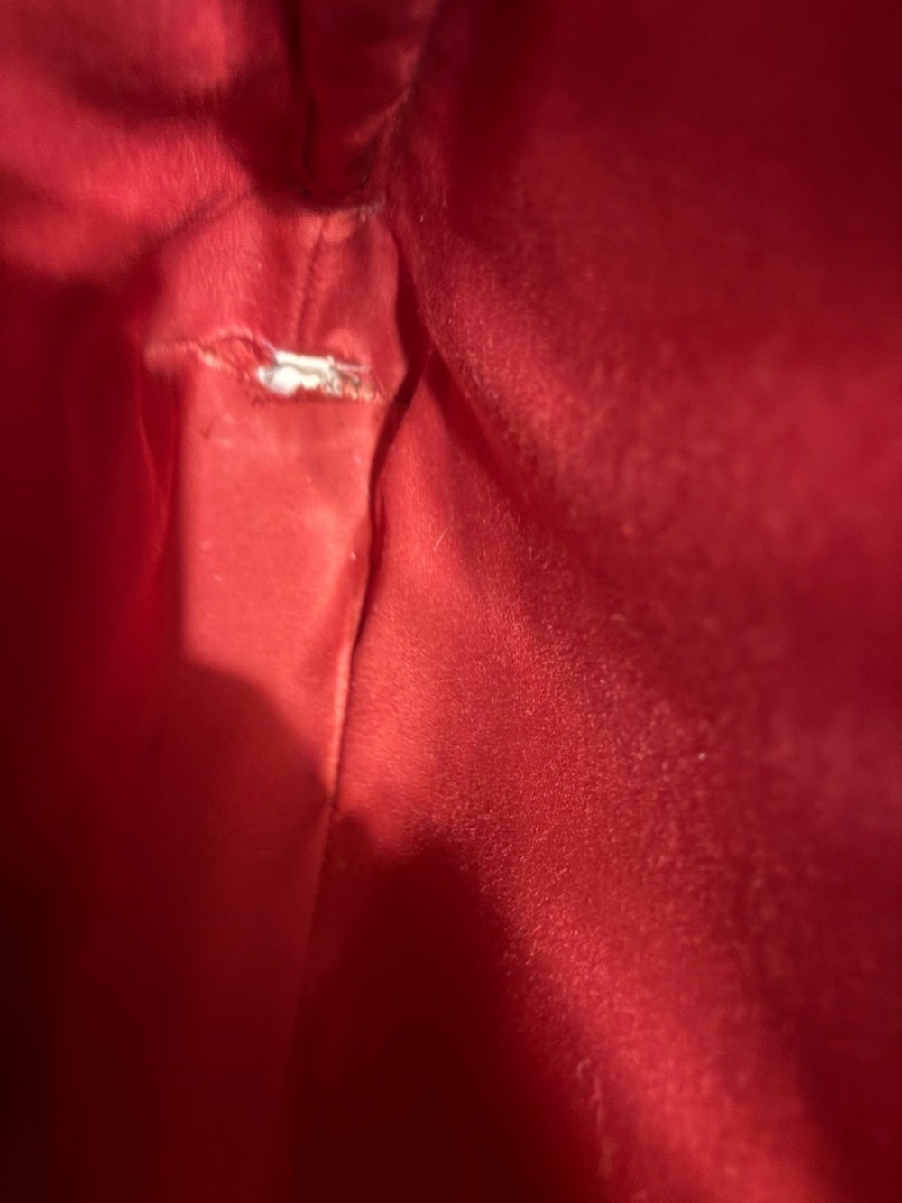 Coach Black Leather Tote with Red Interior Accent - Picture 11 of 14